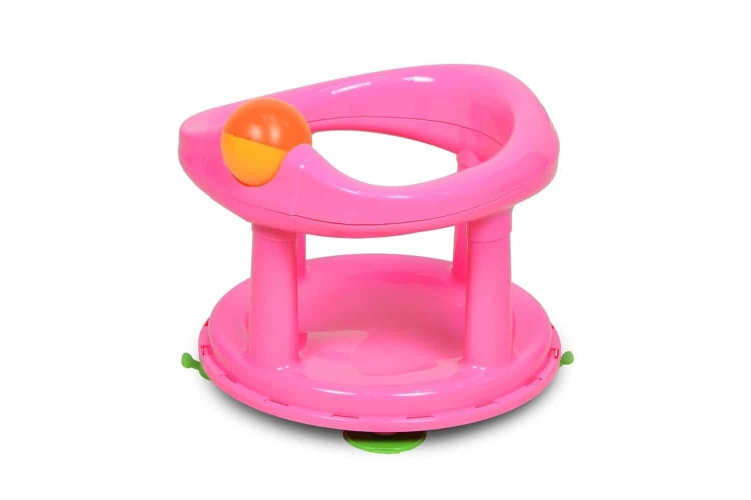 Safety 1st Pink 360 Degree Swivel Action Bath Seat