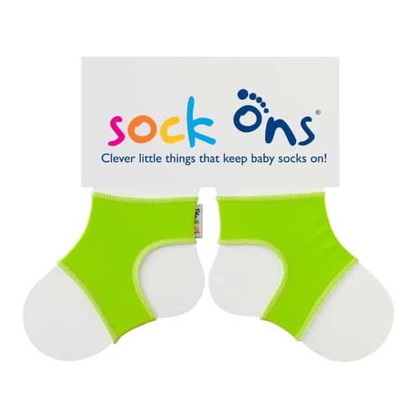 Sock Ons Lime Green (6-12 Months)