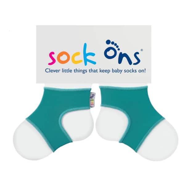 Sock Ons Turquoise (6-12 Months)