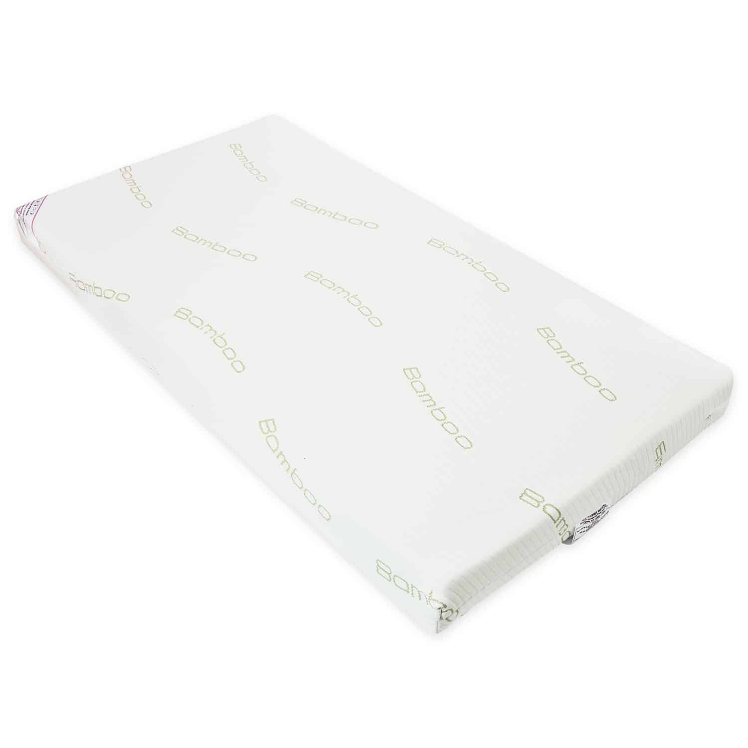 KATY® Quilted Bamboo Covered Anti-Allergy Sprung Cot Bed/Junior Bed Spring Mattress 140 x 70 x 10cm Thick