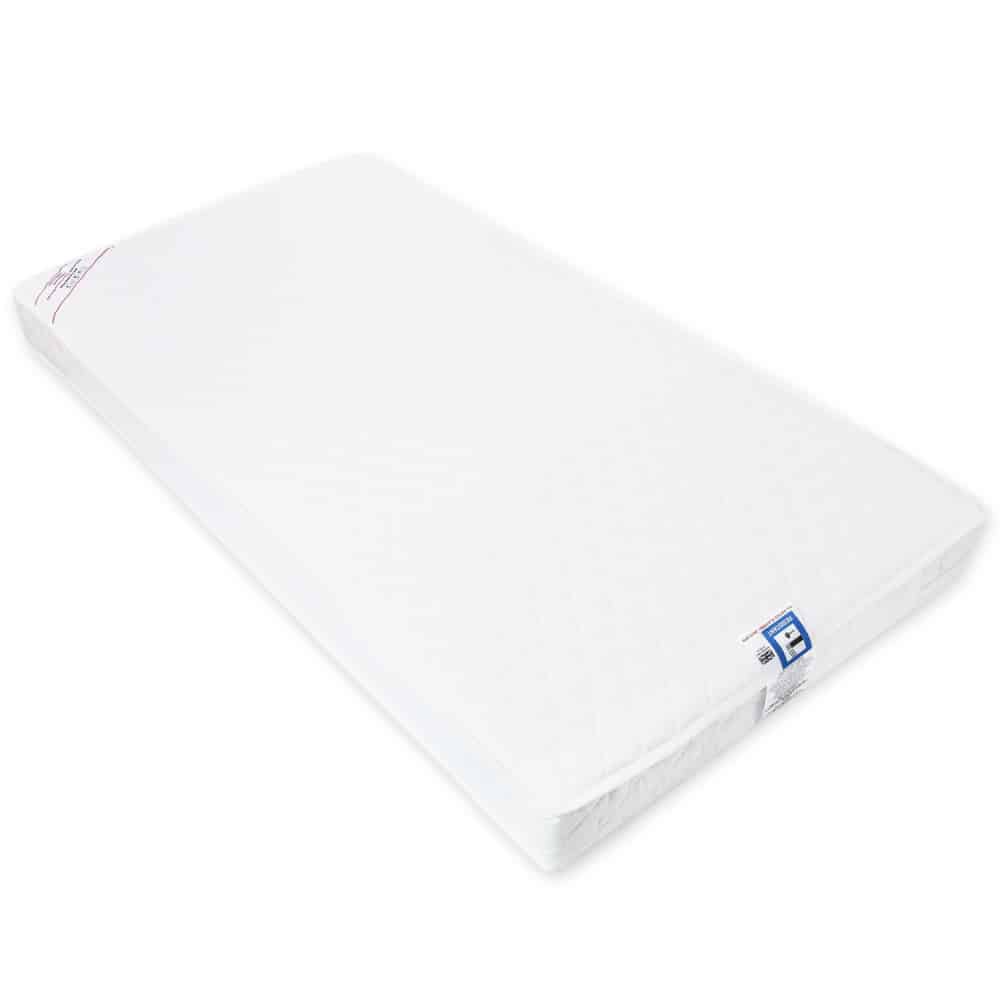 KATY® Luxury Microfibre Spring Hypo Allergenic Cot Mattress Fully Bound With Taped Edge 140 x 70 x 10cm Thick