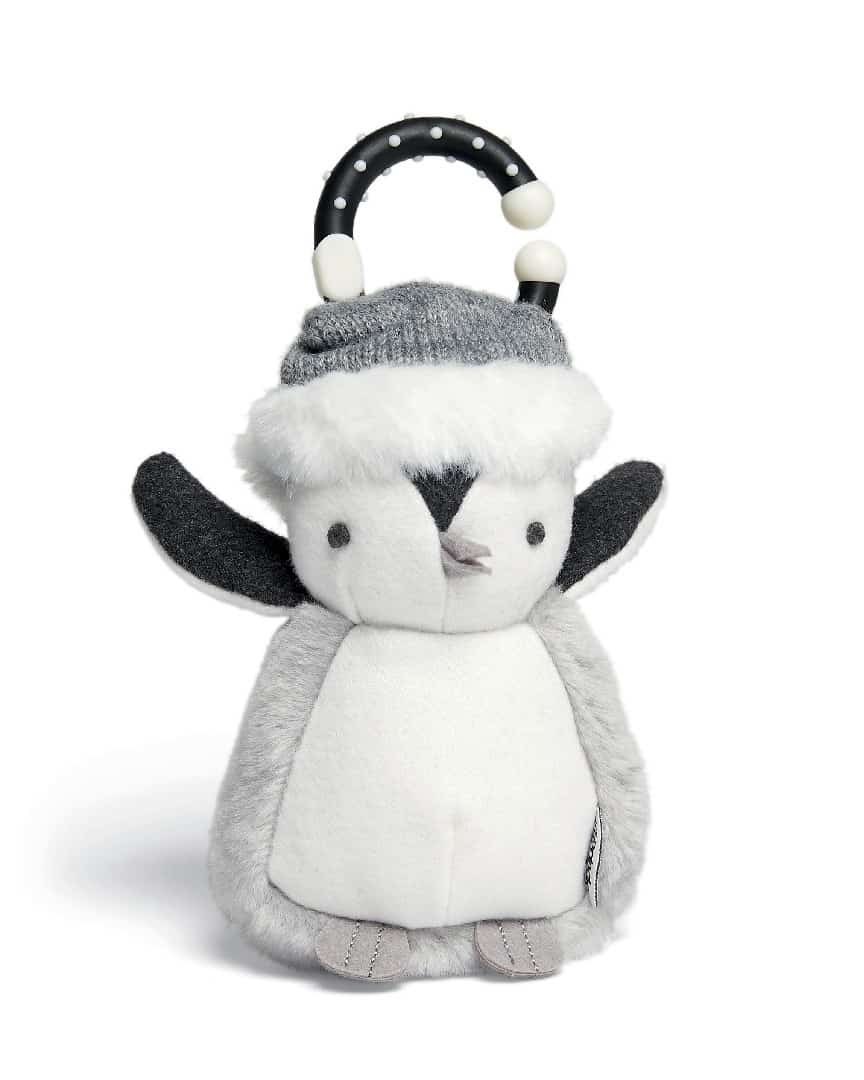 Mamas & Papas Linkie Christmas Penguin Chime Soft Toy