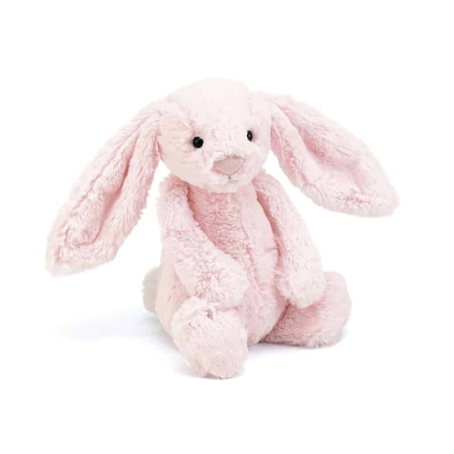 Jellycat Bashful Pink Rattle Bunny