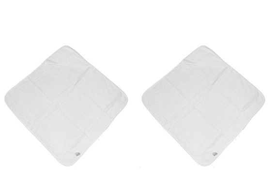 White Hooded Terry Towelling Bath Robes – Pack of 2
