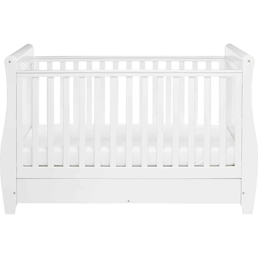 Babymore Stella Cotbed White2