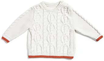 Natures Purest My 1st Friends Knitted Organic Cable Jumper- 3-6 Months