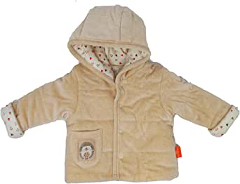 Natures Purest Woodland Friends Padded Velour Jacket- 3-6 Months