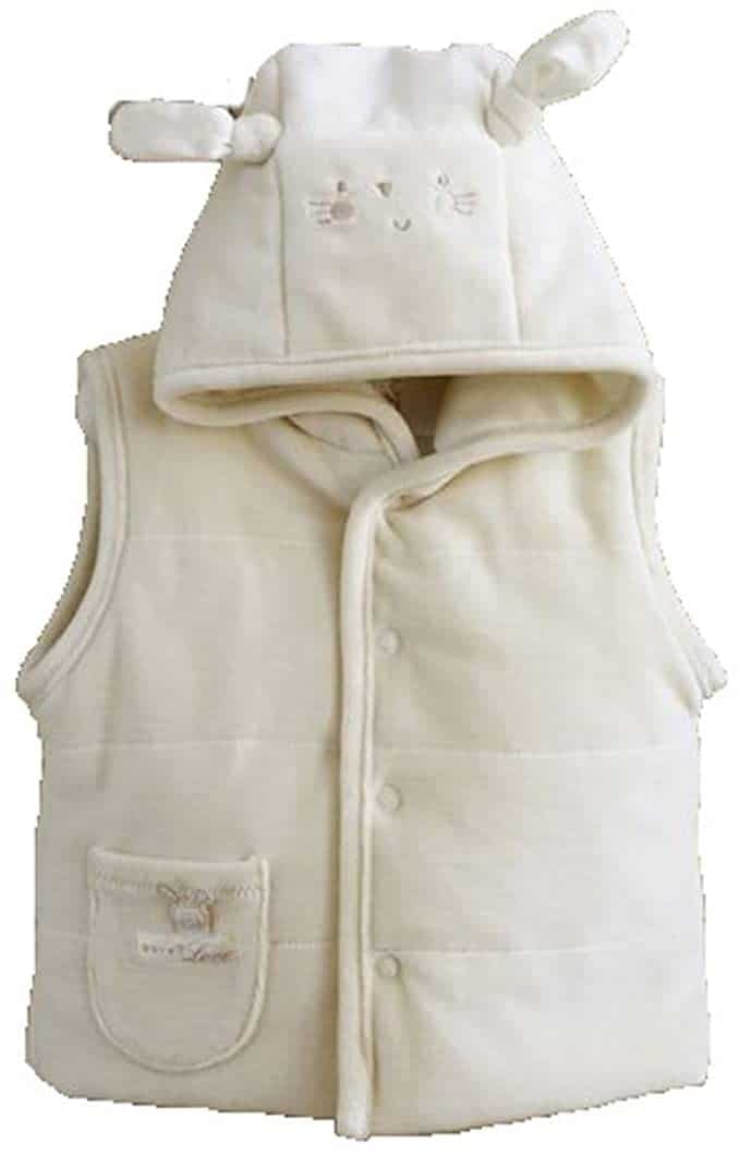 Natures Purest Pure Love Padded Gilet- 0-3 Months