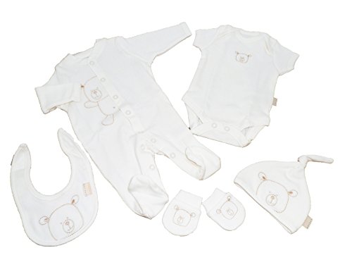 Natures Purest 5 Piece Premature Baby Starter Gift Set – Cream