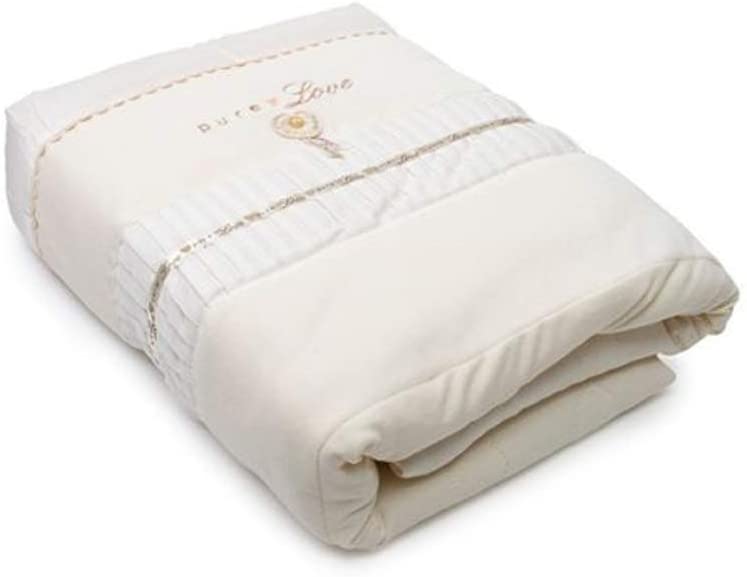 Natures Purest Pure Love Cotbed Quilt 4 Tog- 100 x 120cms