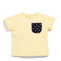 Yellow Polka T Shirt