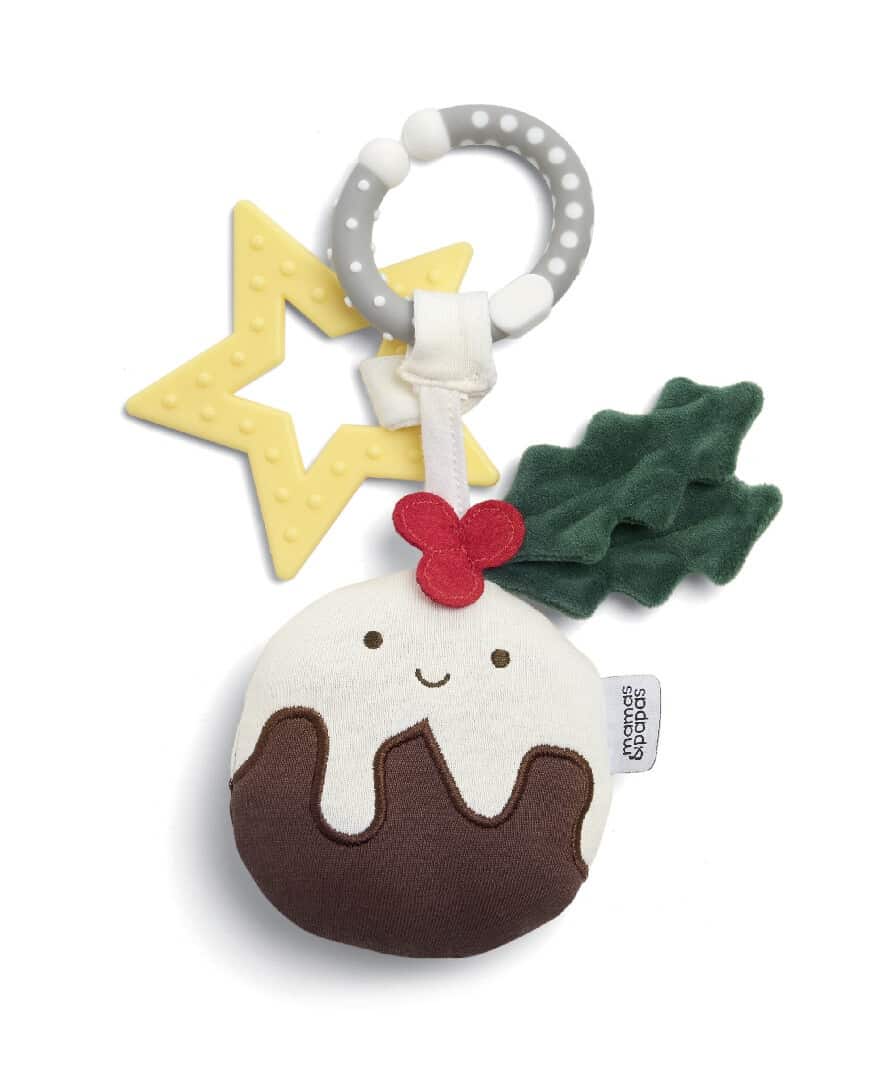 Mamas & Papas Linkie Christmas Pudding Toy