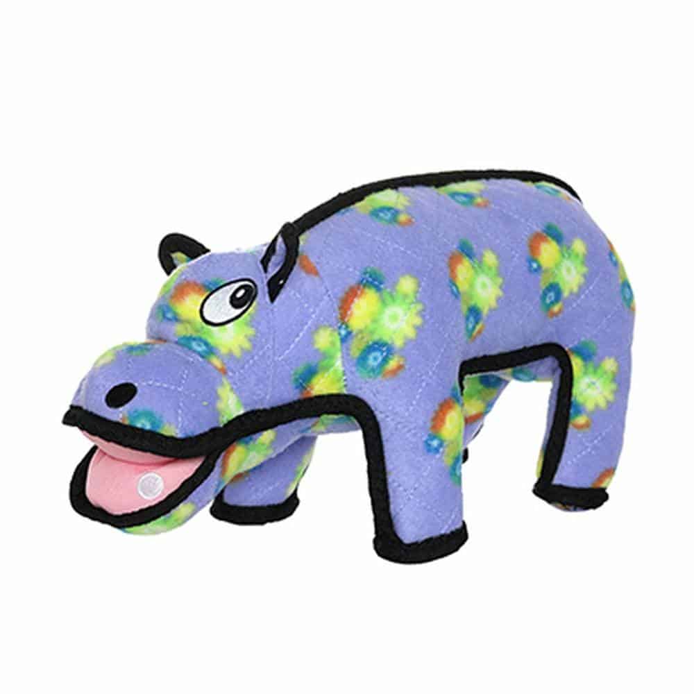 Tuffy Junior Zoo Hippo Dog Toy