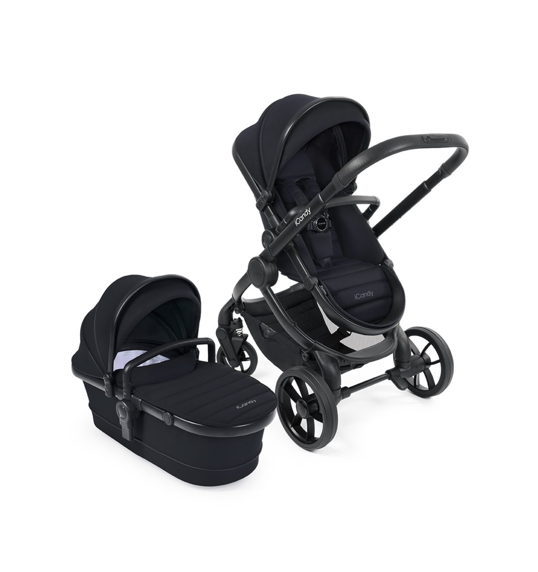 iCandy Peach 7 Pushchair & Carrycot- Black Edition