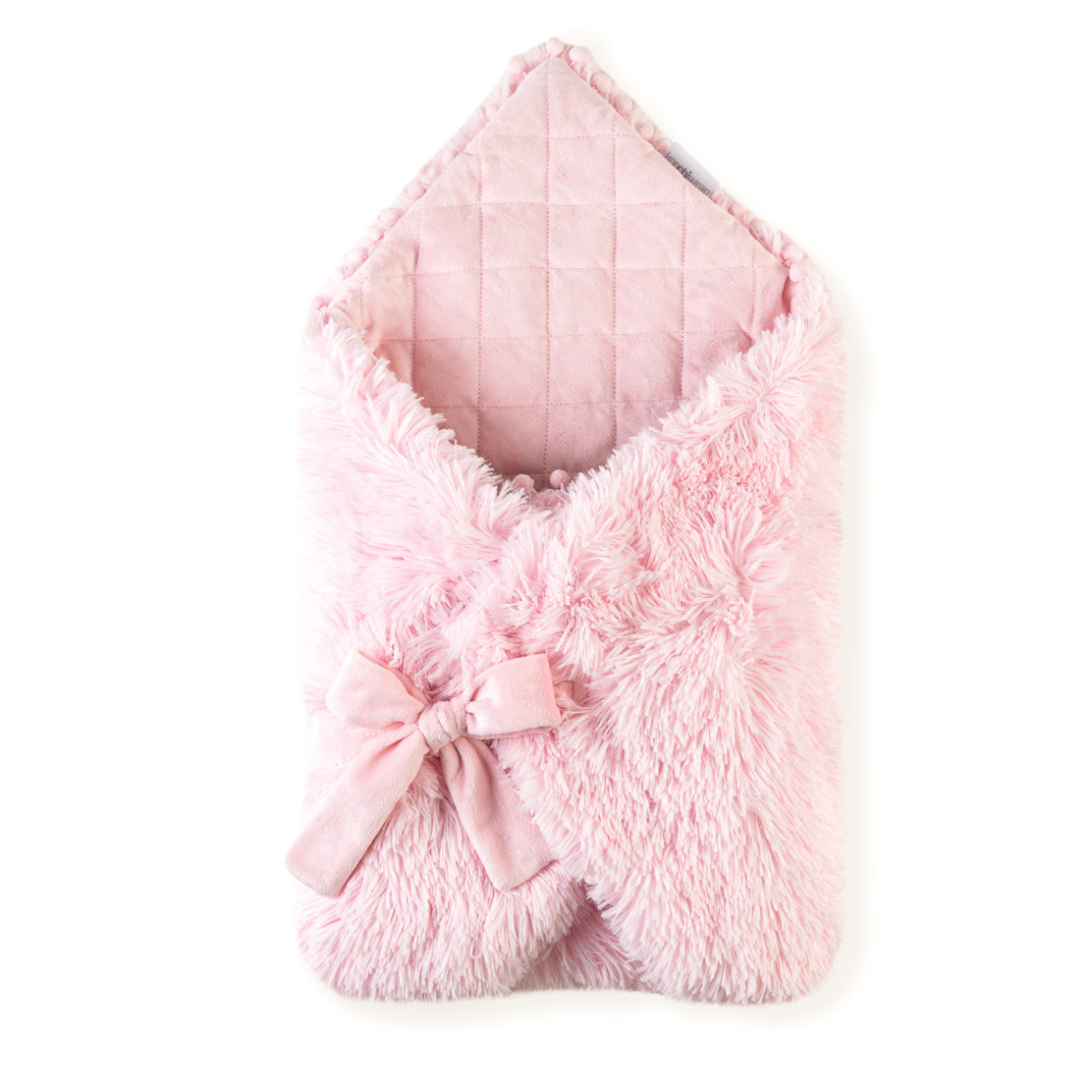 Koochiwrap Fluffy Swaddle Blanket- Pink