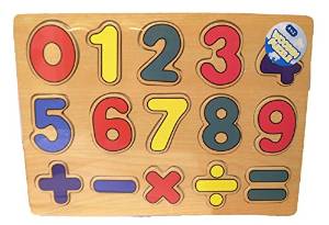Numbers Wooden Puzzle