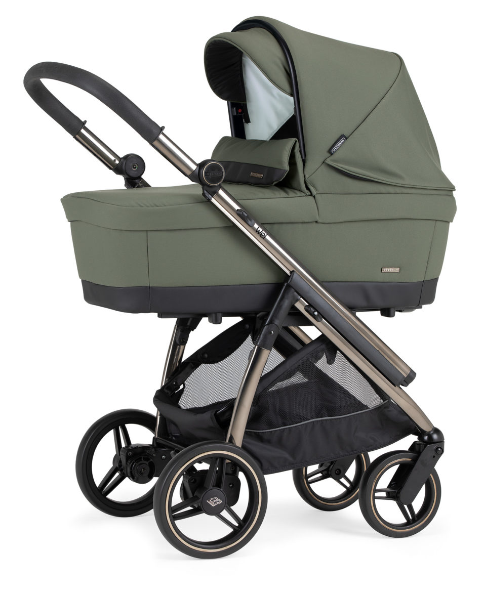 Bebecar Wei Complete Pack Travel System- Soft Green