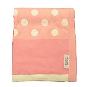 Bizzi Growin Pink Kaleidoscope Knitted Blanket – 70 x 90cm