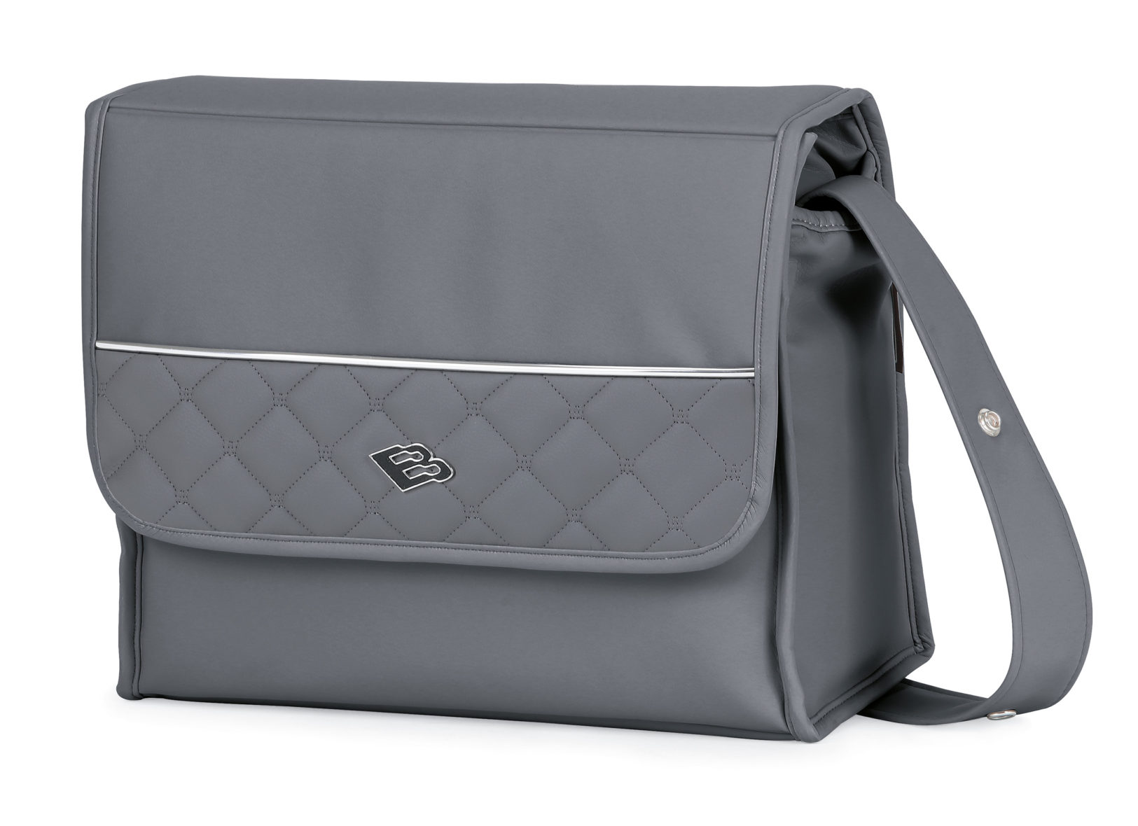 Bebecar Carre Square Changing Bag- Stormy Grey