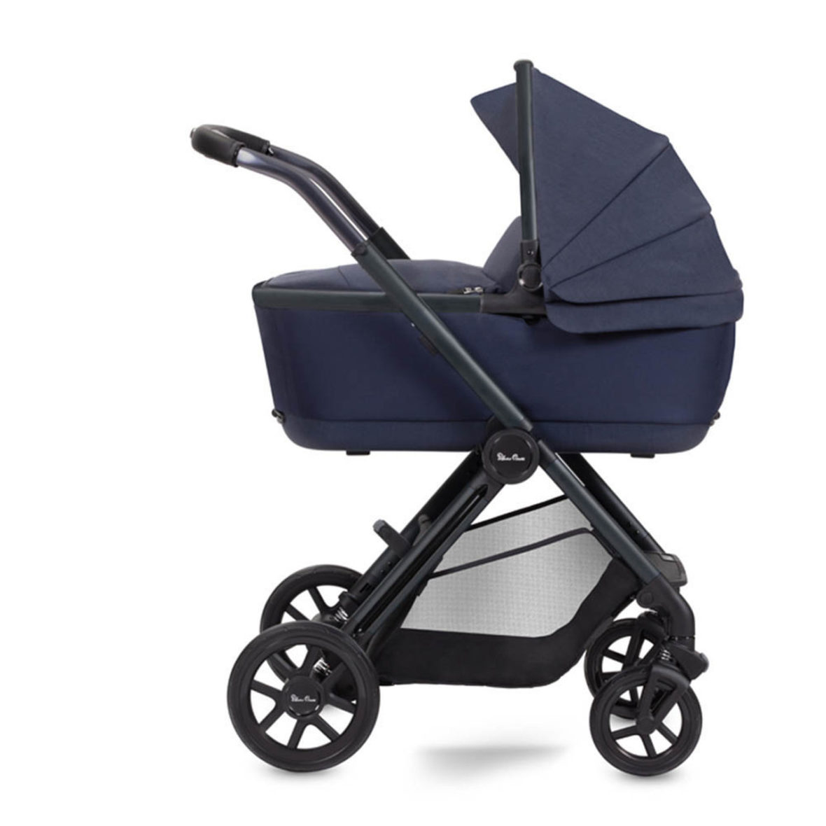 Silver Cross Reef Pushchair & First Bed Folding Carrycot- Neptune
